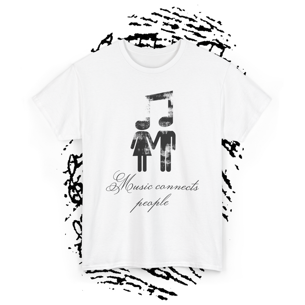 Music connects people T-shirt