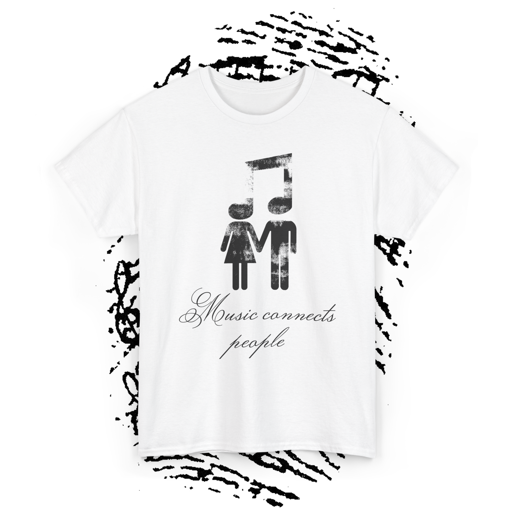 Music connects people T-shirt